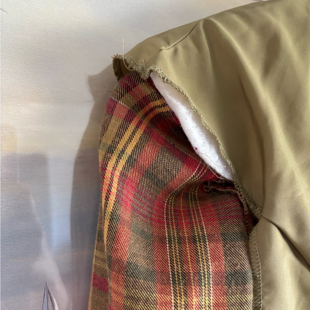 Vintage 1970s/80s Laura Ashley Wool Blend Red Green Plaid Tartan Dress - Picture 9 of 12